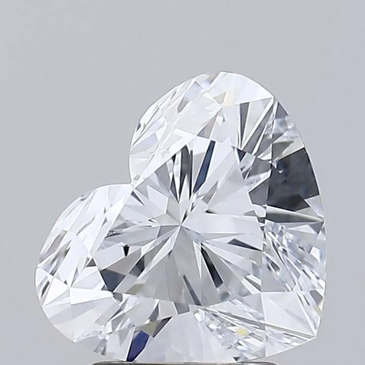 2.45ct Heart Lab Grown Diamond (Colour F, Clarity IF, IGI Certified)