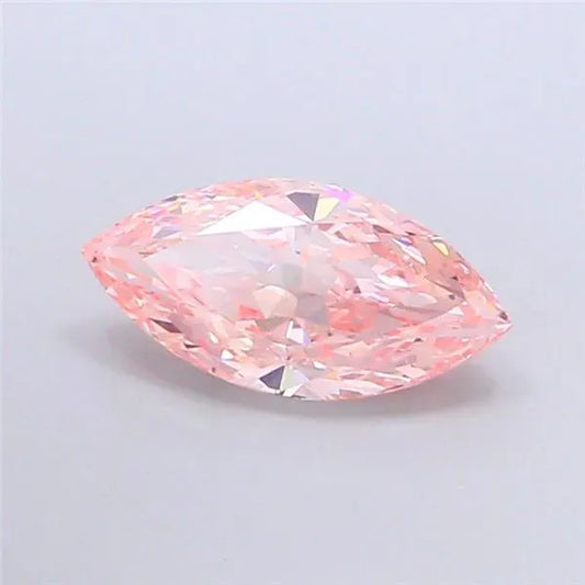 2.45ct Marquise Lab Grown Diamond (Colour Fancy Intense Pink, Clarity VS1, IGI Certified)
