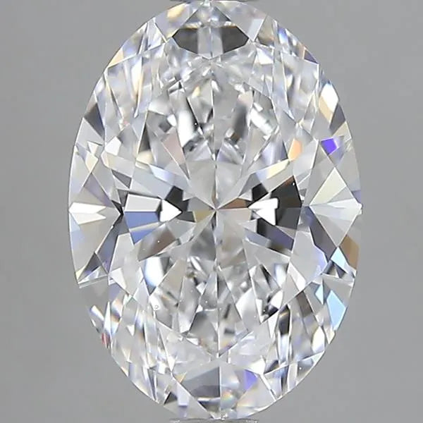 2.45ct Oval Lab Grown Diamond (Colour D, Clarity VVS1, IGI Certified)