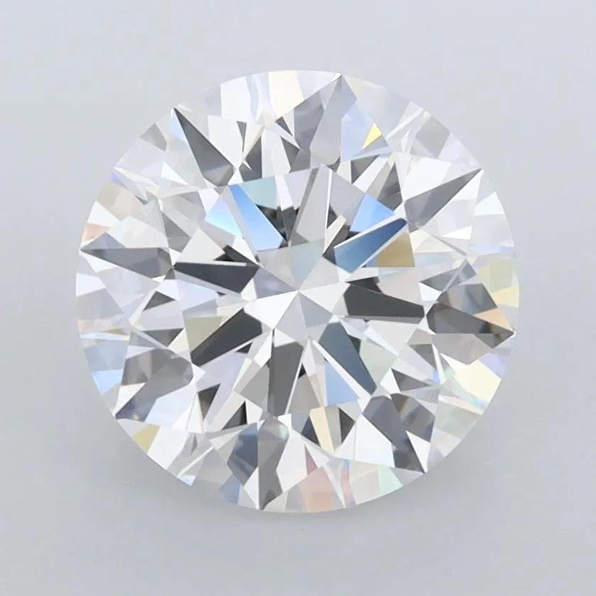 2.45ct Round Lab Grown Diamond (Colour D, Clarity FL, Cut ID, IGI Certified)