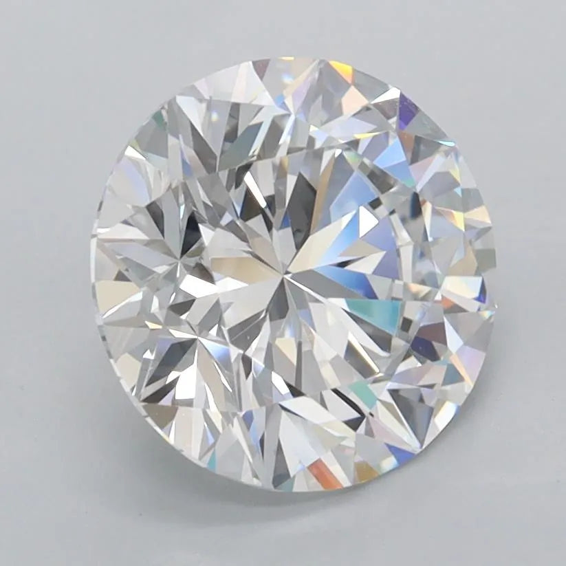 2.45ct Round Lab Grown Diamond (Colour D, Clarity FL, Cut ID, IGI Certified)
