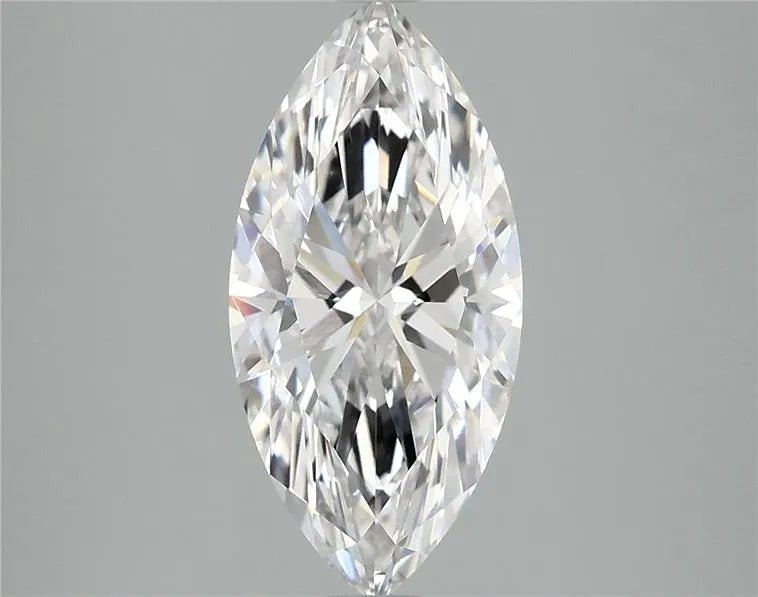 2.46ct Marquise Lab Grown Diamond (Colour E, Clarity VVS2, IGI Certified)