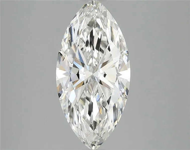 2.46ct Marquise Lab Grown Diamond (Colour G, Clarity VVS2, IGI Certified)