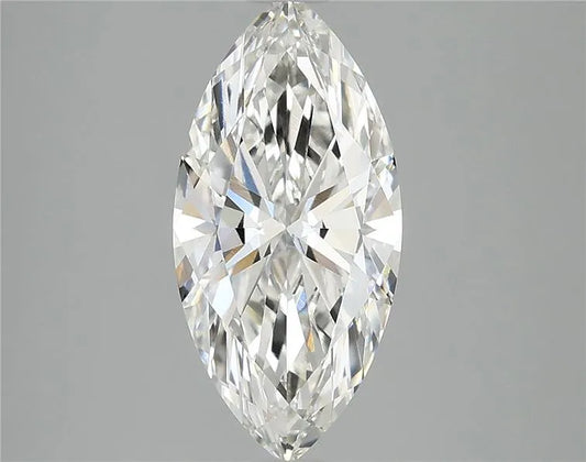 2.46ct Marquise Lab Grown Diamond (Colour G, Clarity VVS2, IGI Certified)