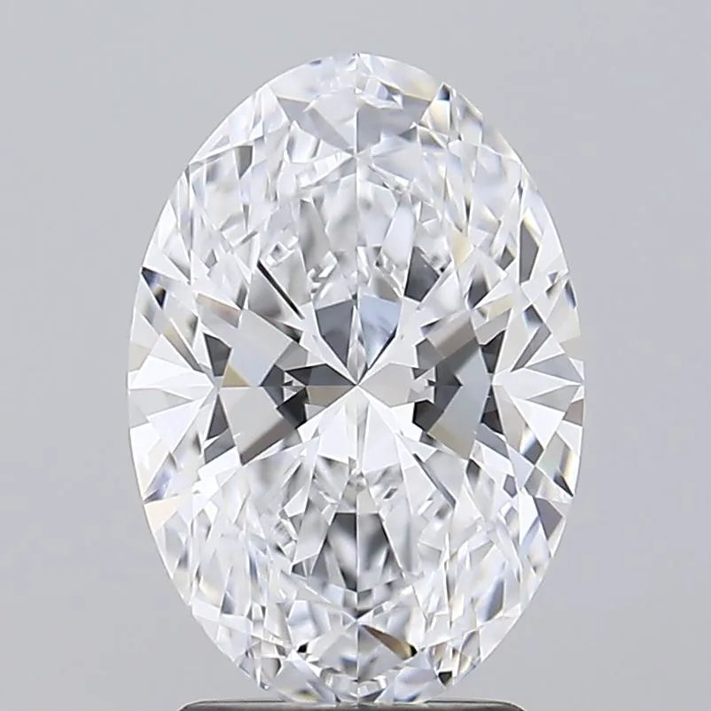 2.46ct Oval Lab Grown Diamond (Colour D, Clarity VVS1, IGI Certified)