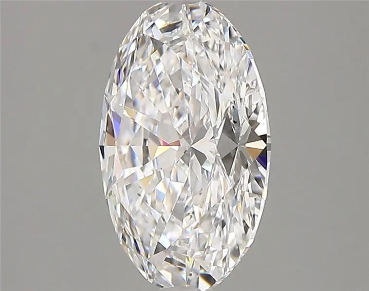 2.46ct Oval Lab Grown Diamond (Colour D, Clarity VVS1, IGI Certified)