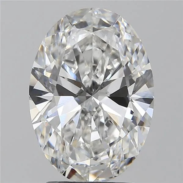 2.46ct Oval Lab Grown Diamond (Colour D, Clarity VVS2, IGI Certified)