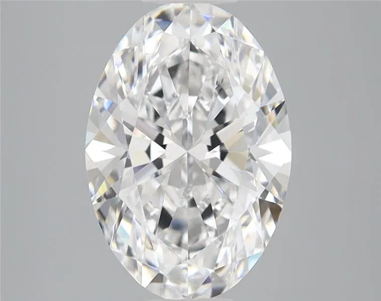 2.46ct Oval Lab Grown Diamond (Colour D, Clarity VVS2, IGI Certified)