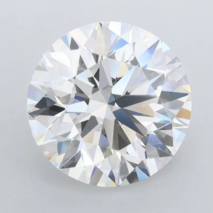 2.46ct Round Lab Grown Diamond (Colour D, Clarity FL, Cut ID, IGI Certified)