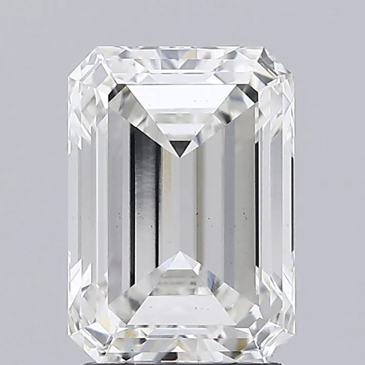 2.47ct Emerald Lab Grown Diamond (Colour G, Clarity VS1, IGI Certified)