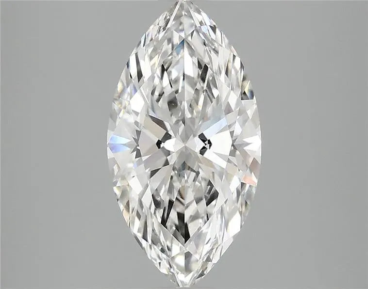 2.47ct Marquise Lab Grown Diamond (Colour F, Clarity VVS1, IGI Certified)