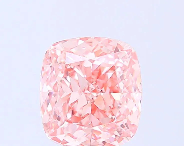 2.48ct Cushion modified Lab Grown Diamond (Colour Fancy Intense Pink, Clarity VVS2, IGI Certified)