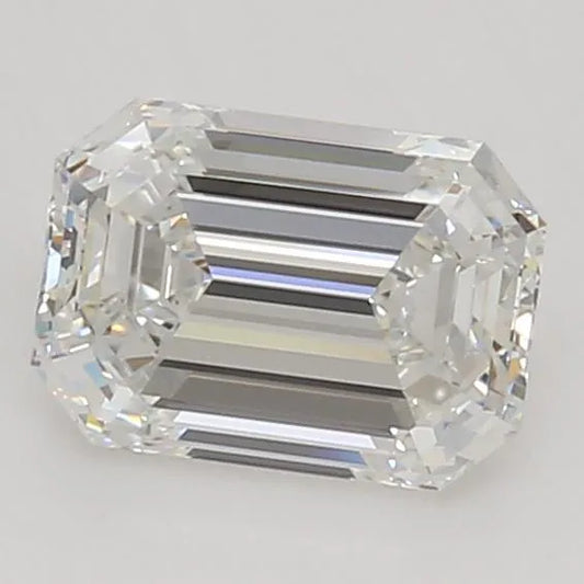 2.48ct Emerald Lab Grown Diamond (Colour F, Clarity IF, GIA Certified)