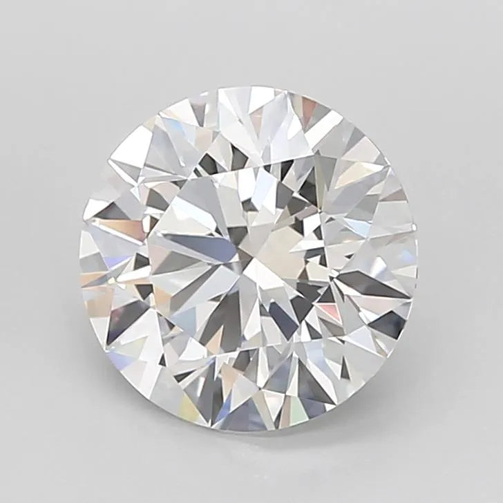 2.48ct Round Lab Grown Diamond (Colour D, Clarity IF, Cut ID, IGI Certified)