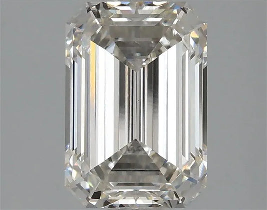 2.49ct Emerald Lab Grown Diamond (Colour H, Clarity VVS2, IGI Certified)