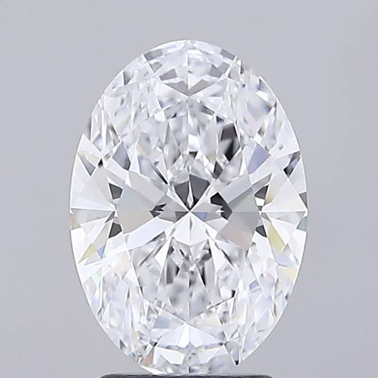 2.49ct Oval Lab Grown Diamond (Colour E, Clarity VVS1, Cut EX, IGI Certified)