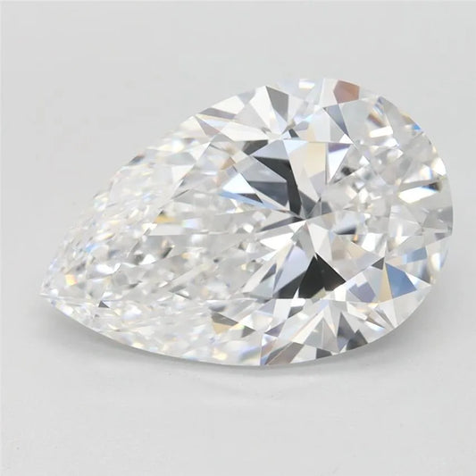 2.49ct Pear Lab Grown Diamond (Colour D, Clarity IF, IGI Certified)