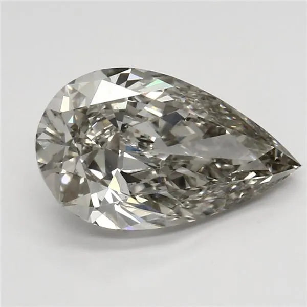 2.49ct Pear Lab Grown Diamond (Colour Fancy Vivid Blue, Clarity VS2, Cut GD, IGI Certified)