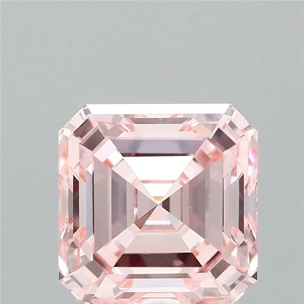 2.50ct Asscher Lab Grown Diamond (Colour Fancy Intense Pink, Clarity VVS2, IGI Certified)