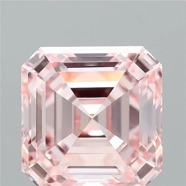2.50ct Asscher Lab Grown Diamond (Colour Fancy Intense Pink, Clarity VVS2, IGI Certified)