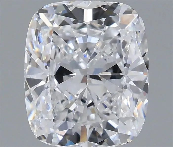 2.50ct Cushion brilliant Lab Grown Diamond (Colour D, Clarity VVS1, Cut EX, GIA Certified)