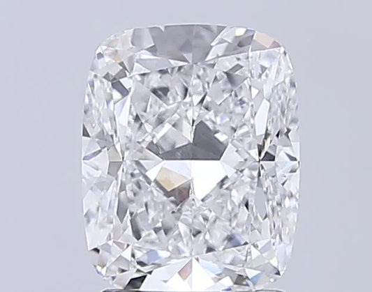 2.50ct Cushion brilliant Lab Grown Diamond (Colour D, Clarity VVS1, IGI Certified)