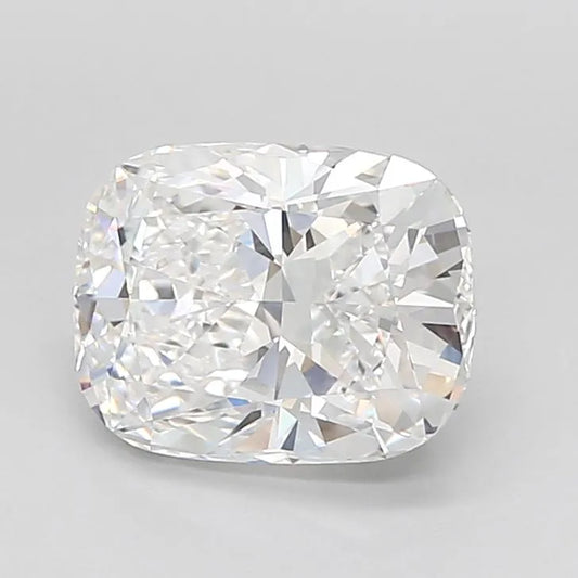 2.50ct Cushion modified Lab Grown Diamond (Colour D, Clarity VVS2, Cut EX, IGI Certified)