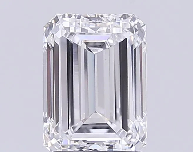 2.50ct Emerald Lab Grown Diamond (Colour D, Clarity VVS2, IGI Certified)