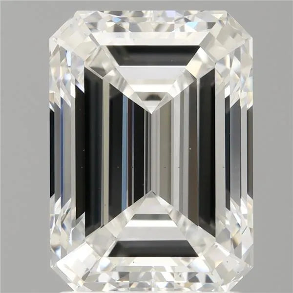 2.50ct Emerald Lab Grown Diamond (Colour E, Clarity VS1, IGI Certified)