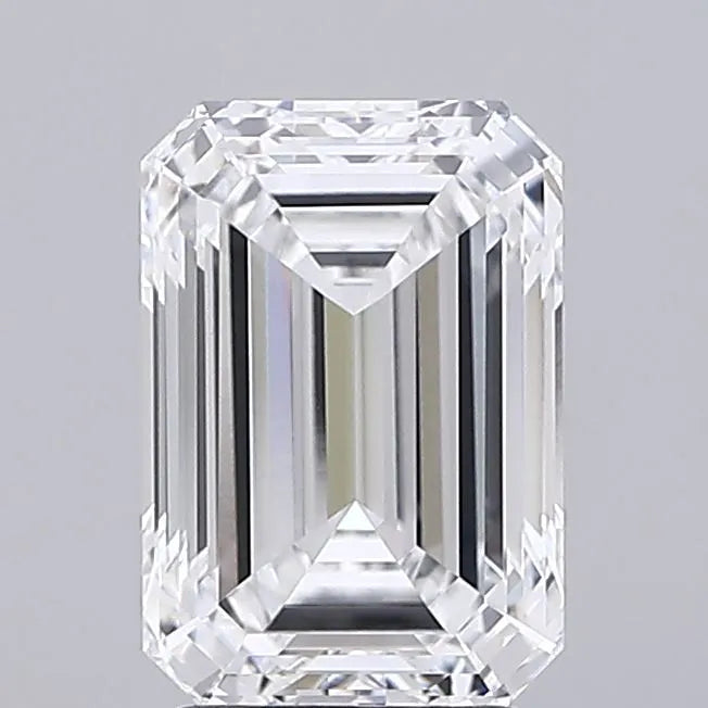 2.50ct Emerald Lab Grown Diamond (Colour E, Clarity VVS1, IGI Certified)