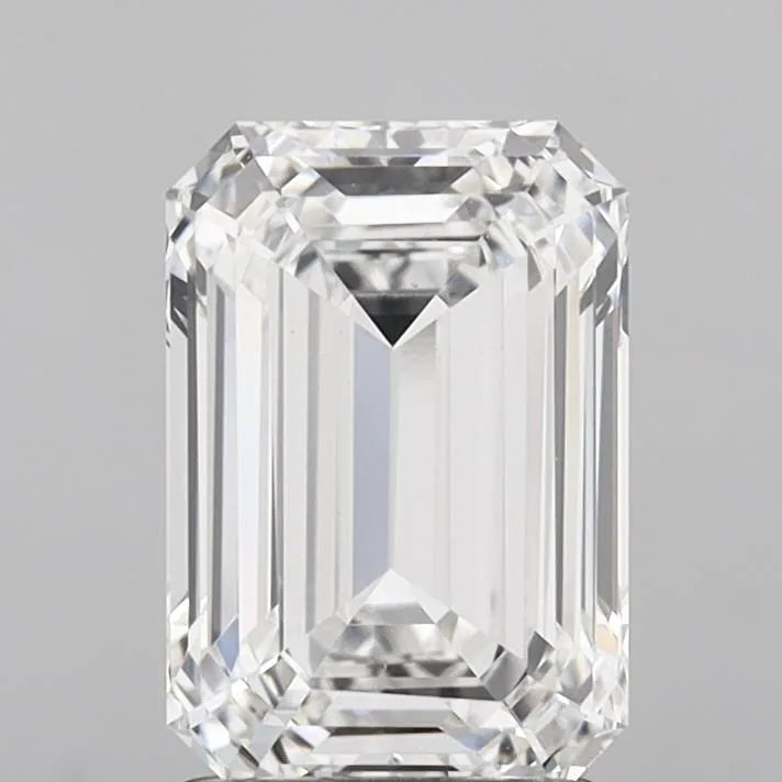 2.50ct Emerald Lab Grown Diamond (Colour E, Clarity VVS1, IGI Certified)
