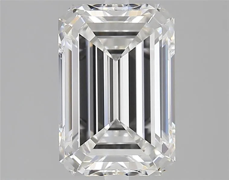 2.50ct Emerald Lab Grown Diamond (Colour E, Clarity VVS1, IGI Certified)