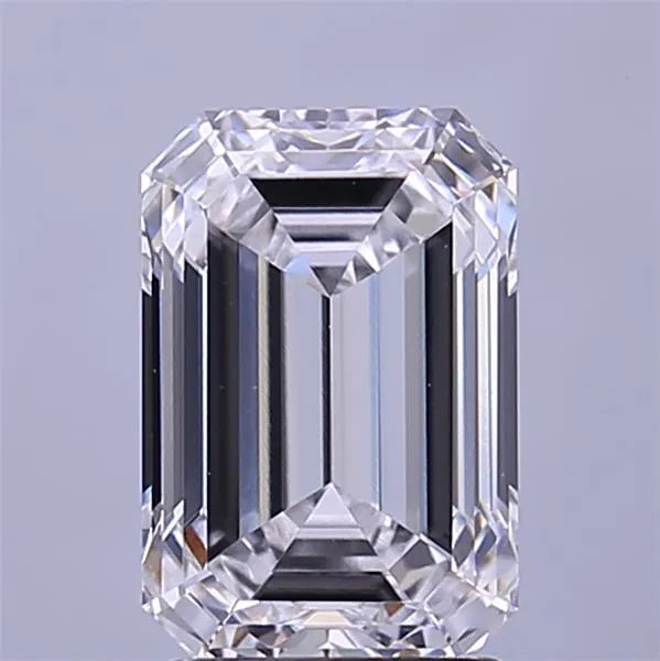 2.50ct Emerald Lab Grown Diamond (Colour E, Clarity VVS1, IGI Certified)