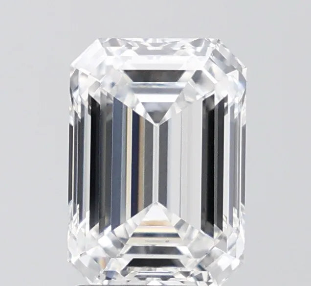 2.50ct Emerald Lab Grown Diamond (Colour E, Clarity VVS2, IGI Certified)