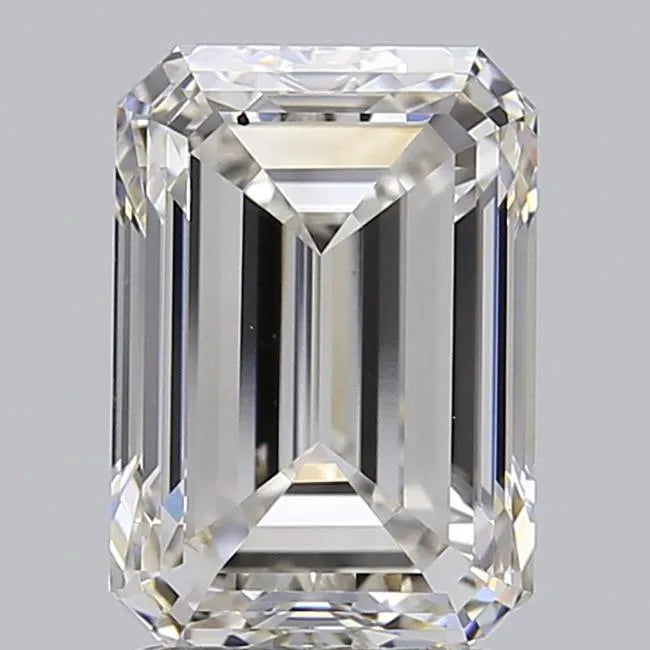 2.50ct Emerald Lab Grown Diamond (Colour G, Clarity VVS2, IGI Certified)