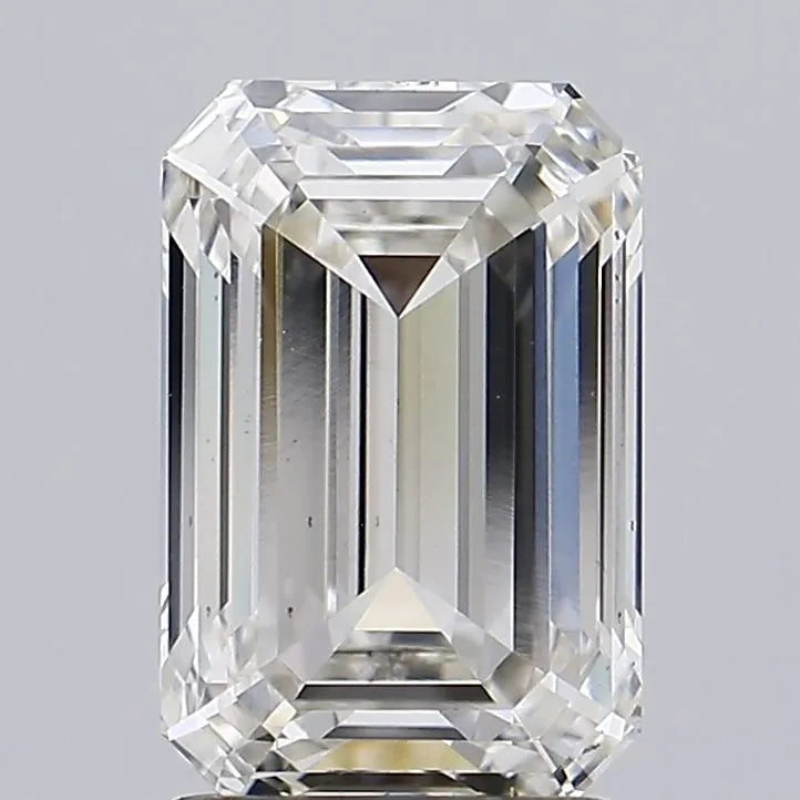 2.50ct Emerald Lab Grown Diamond (Colour H, Clarity VS1, IGI Certified)