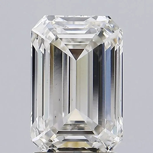 2.50ct Emerald Lab Grown Diamond (Colour H, Clarity VS1, IGI Certified)
