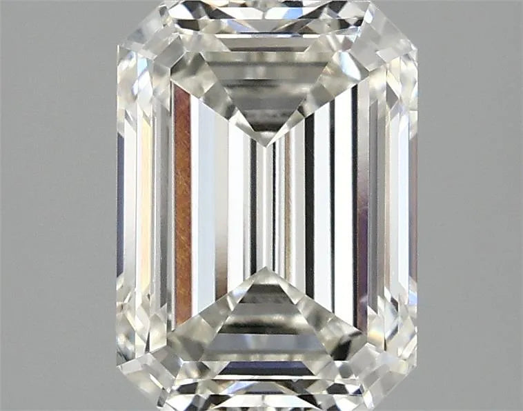 2.50ct Emerald Lab Grown Diamond (Colour H, Clarity VVS2, IGI Certified)