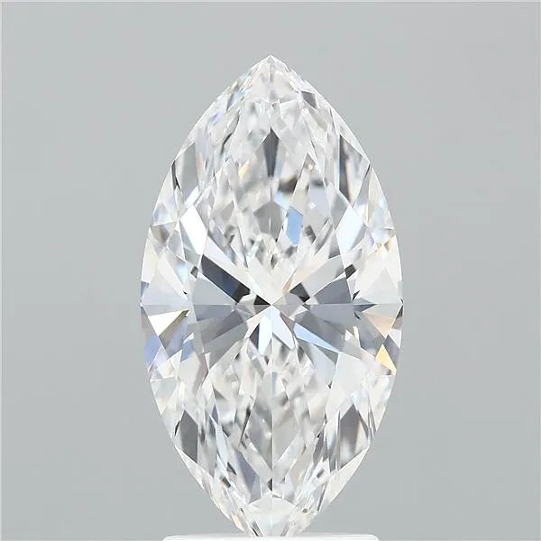 2.50ct Marquise Lab Grown Diamond (Colour E, Clarity VVS2, IGI Certified)