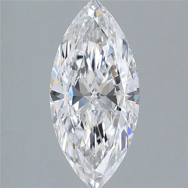 2.50ct Marquise Lab Grown Diamond (Colour E, Clarity VVS2, IGI Certified)