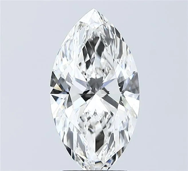 2.50ct Marquise Lab Grown Diamond (Colour F, Clarity VVS2, IGI Certified)
