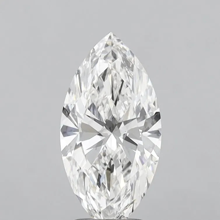 2.50ct Marquise Lab Grown Diamond (Colour F, Clarity VVS2, IGI Certified)
