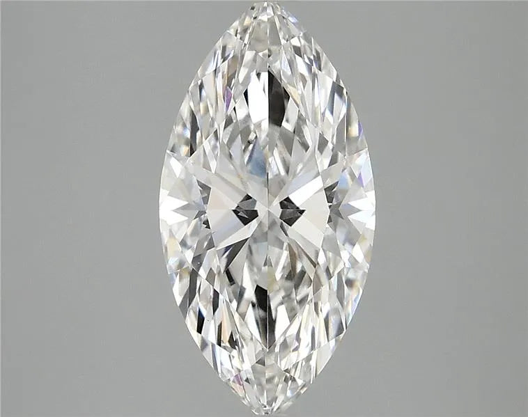 2.50ct Marquise Lab Grown Diamond (Colour F, Clarity VVS2, IGI Certified)