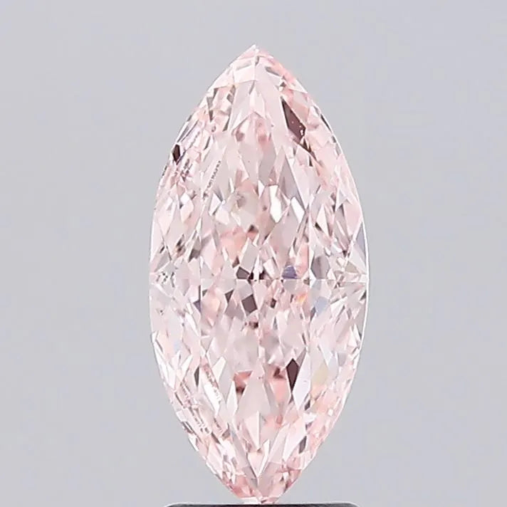 2.50ct Marquise Lab Grown Diamond (Colour Fancy Intense Pink, Clarity VS1, IGI Certified)