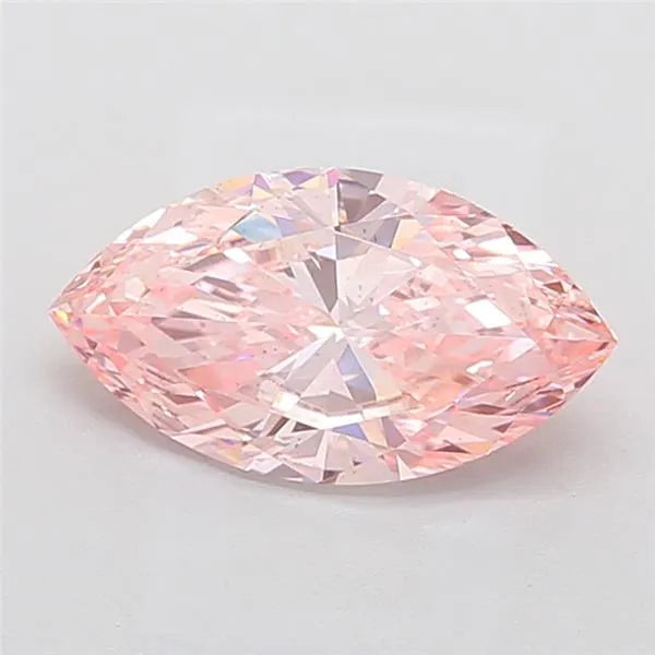 2.50ct Marquise Lab Grown Diamond (Colour Fancy Vivid Pink, Clarity VS2, IGI Certified)