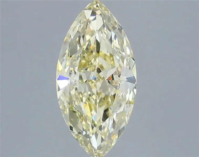2.50ct Marquise Lab Grown Diamond (Colour Fancy Yellow, Clarity VS1, IGI Certified)