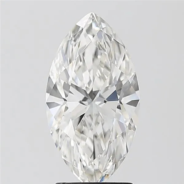 2.50ct Marquise Lab Grown Diamond (Colour G, Clarity VVS1, IGI Certified)