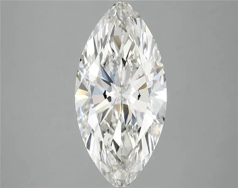 2.50ct Marquise Lab Grown Diamond (Colour G, Clarity VVS2, IGI Certified)