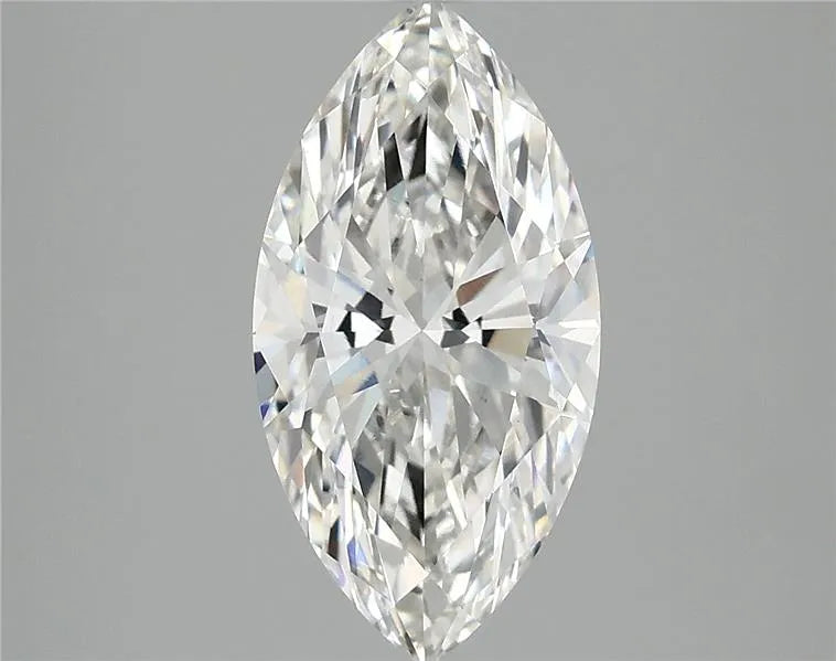2.50ct Marquise Lab Grown Diamond (Colour G, Clarity VVS2, IGI Certified)