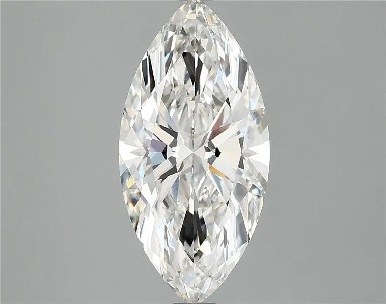 2.50ct Marquise Lab Grown Diamond (Colour G, Clarity VVS2, IGI Certified)